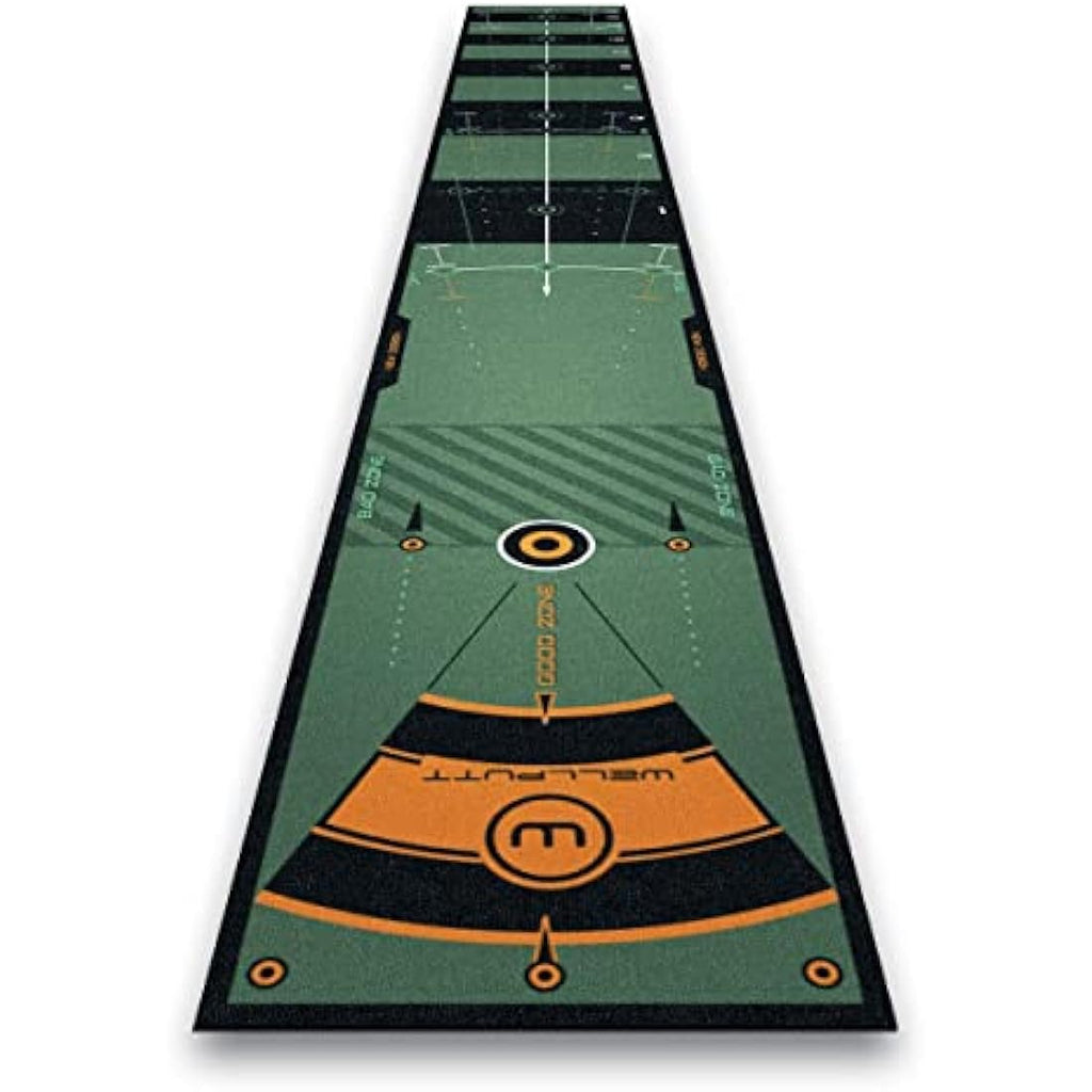 WellPutt Golf Putting Training Mat - 13ft High Speed Exercise Mat