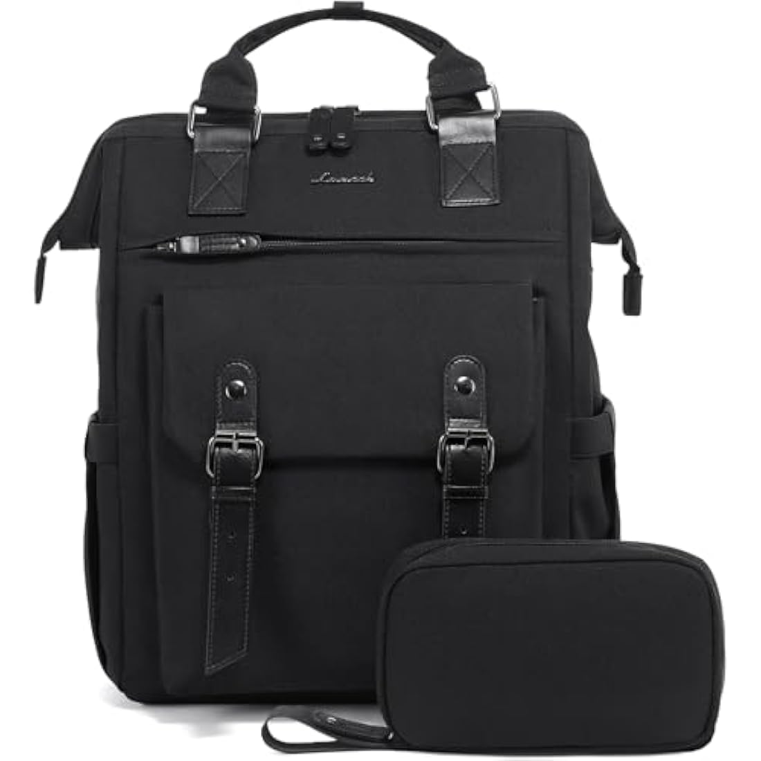LOVEVOOK 17-Inch Laptop Backpack for Women | Water-Resistant USB Work Bag