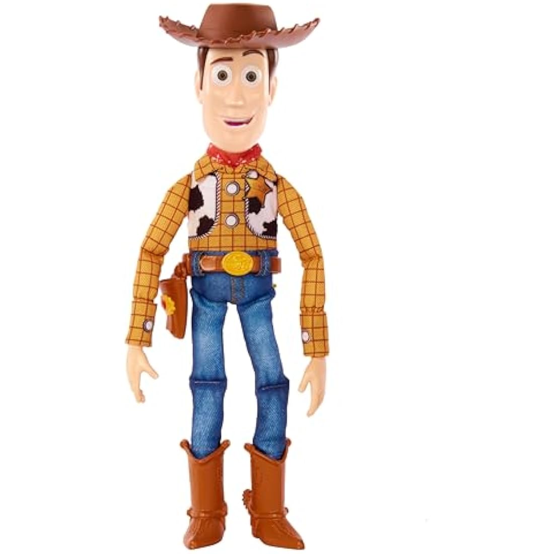 Mattel Disney Toy Story Woody Talking Action Figure – 12-Inch Plush Doll