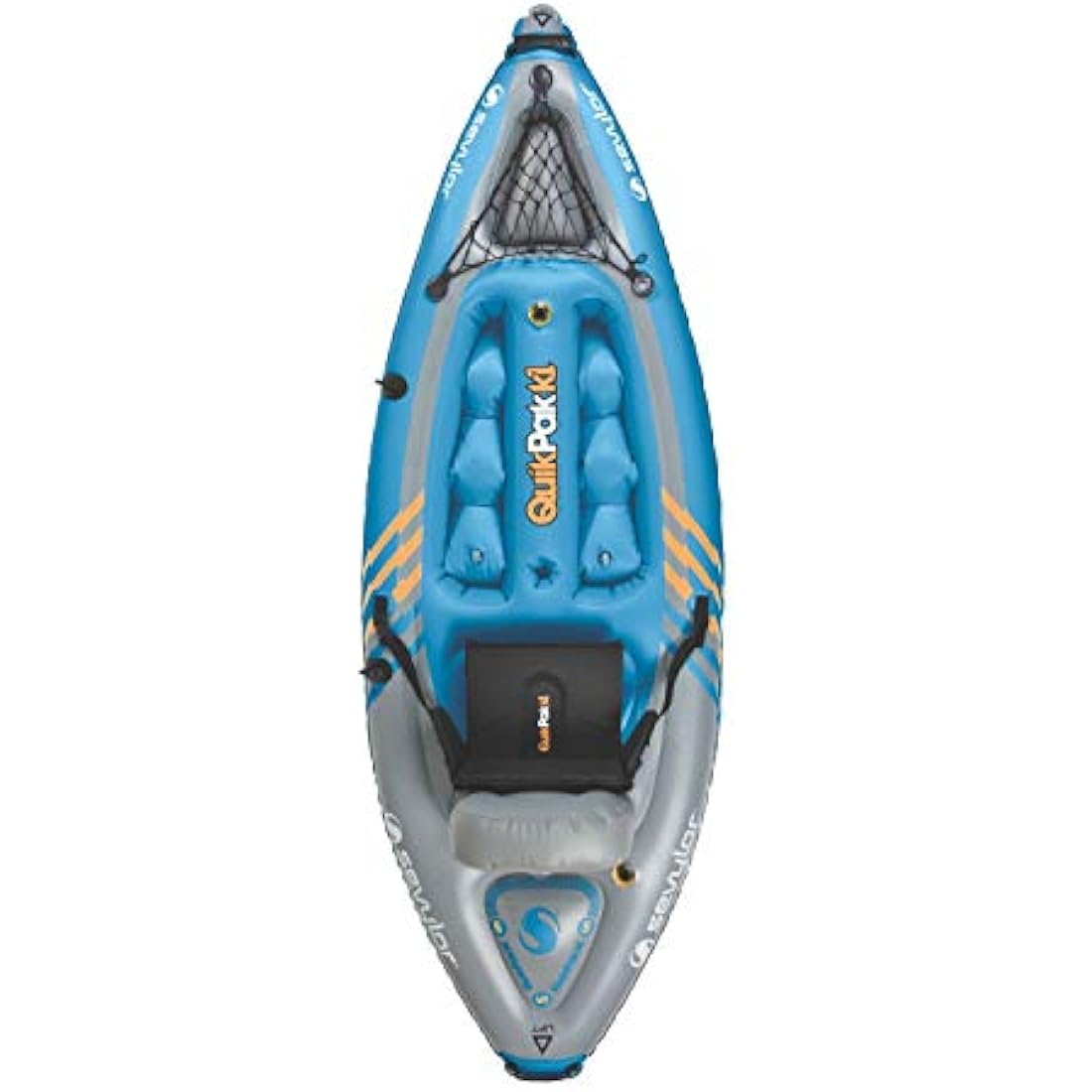Sevylor QuickPak K1 1-Person Inflatable Kayak with Backpack & Paddle