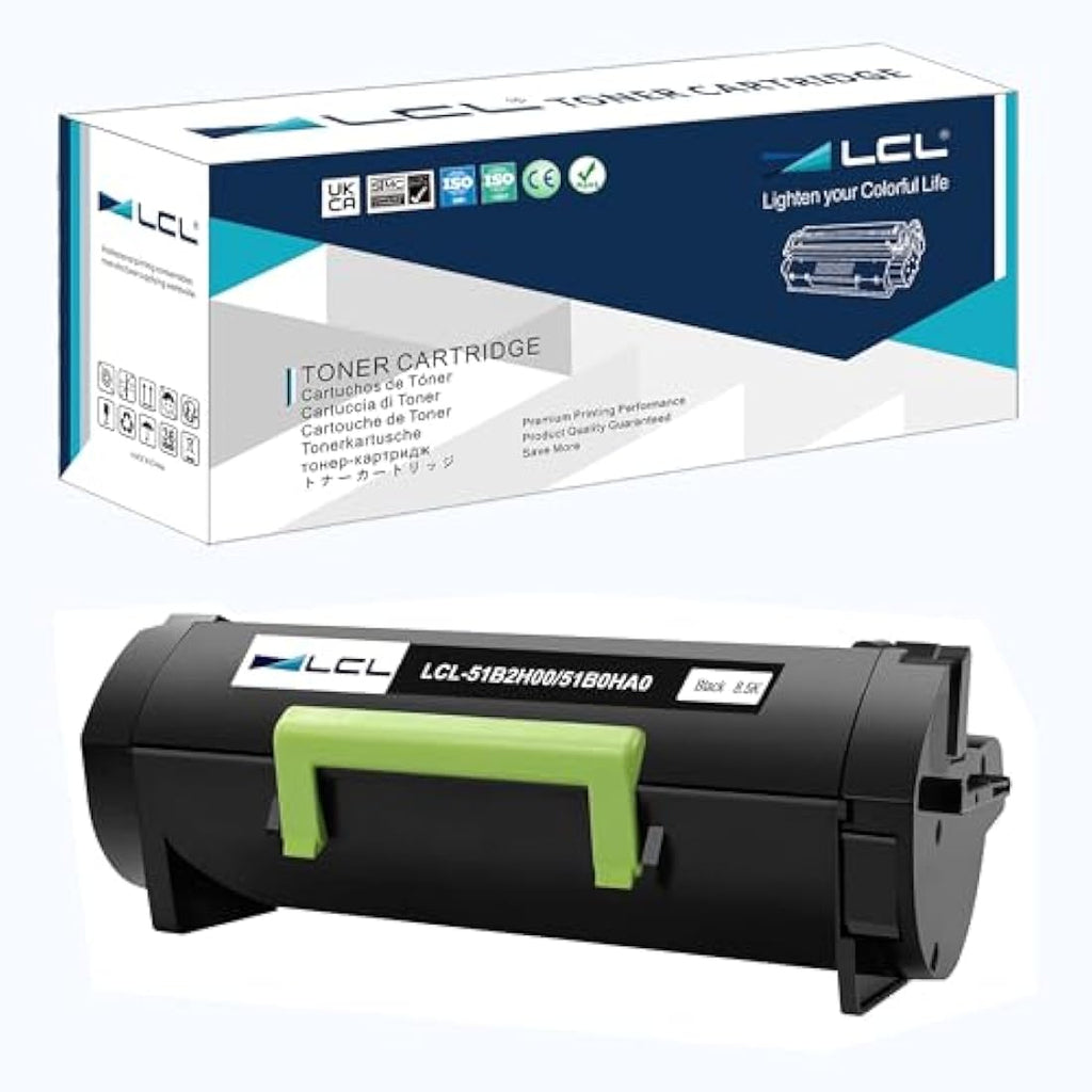 LCL 51B2H00 High Yield Black Toner Cartridge for Lexmark MS417 MS517 MX617