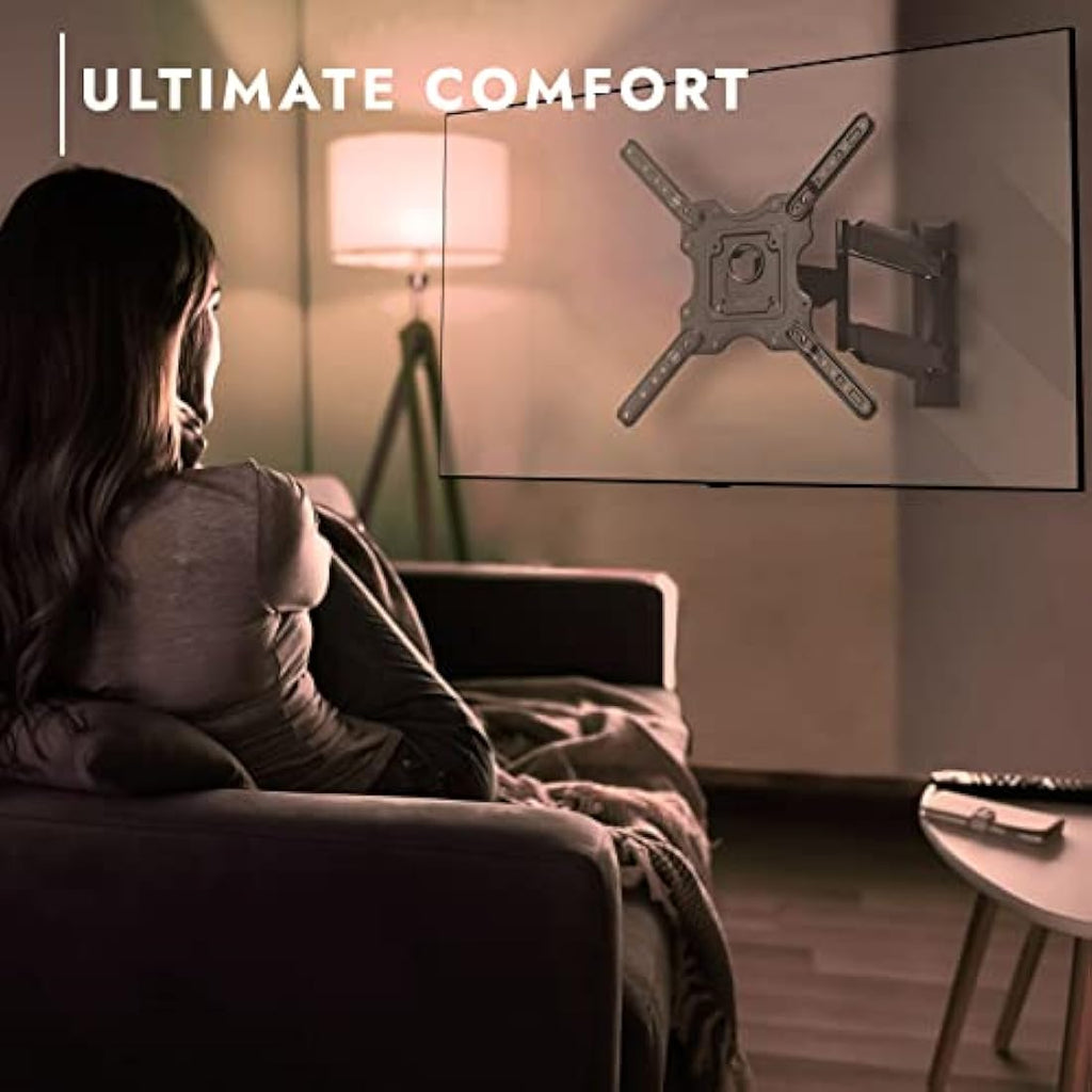 Invision Full Motion TV Wall Mount for 24-60 Inch Screens | HDTV-E