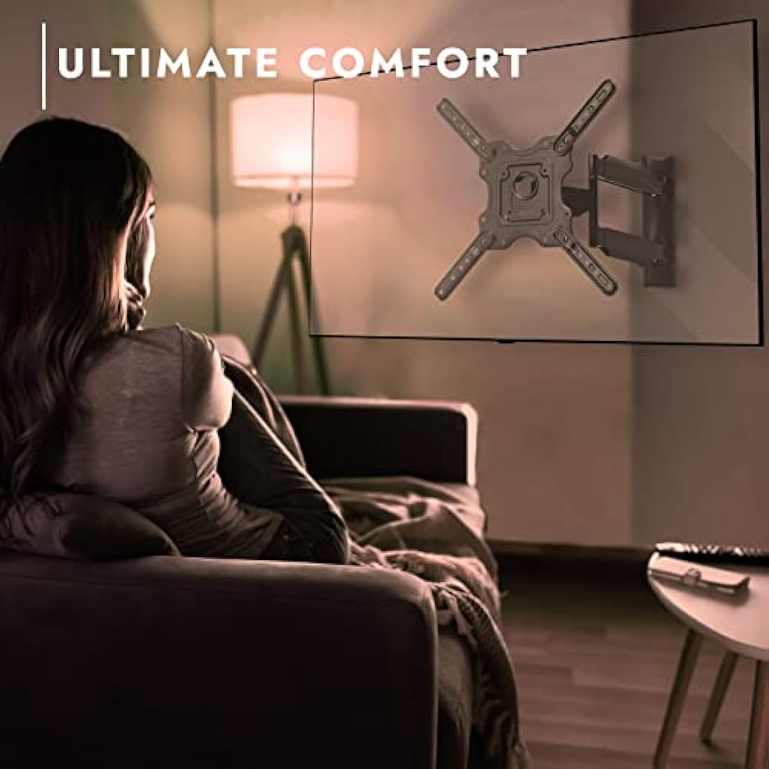 Invision Full Motion TV Wall Mount for 24-60 Inch Screens | HDTV-E