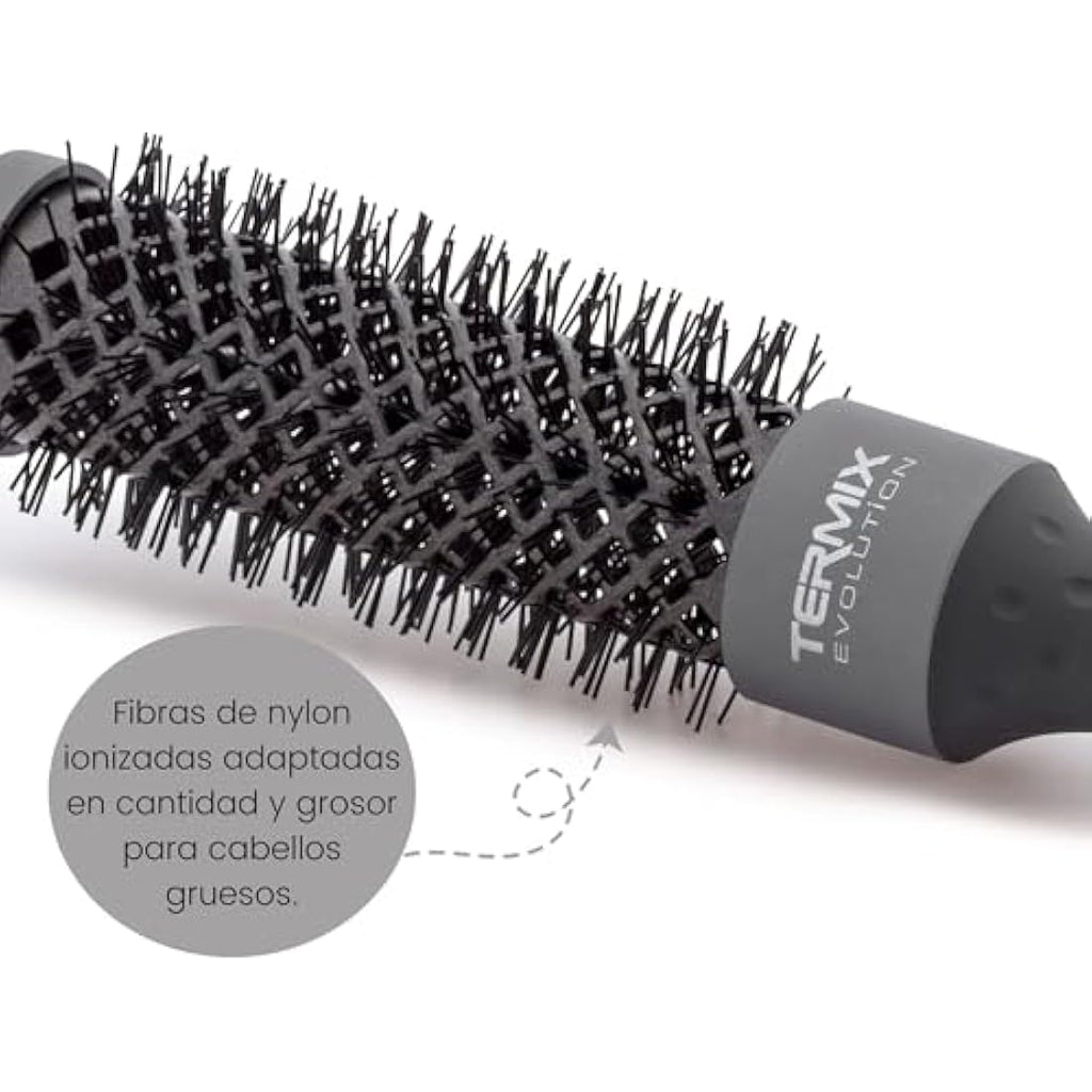 Termix Evolution Plus Hairbrush Set – 5-Pack for Thick Hair & Frizz