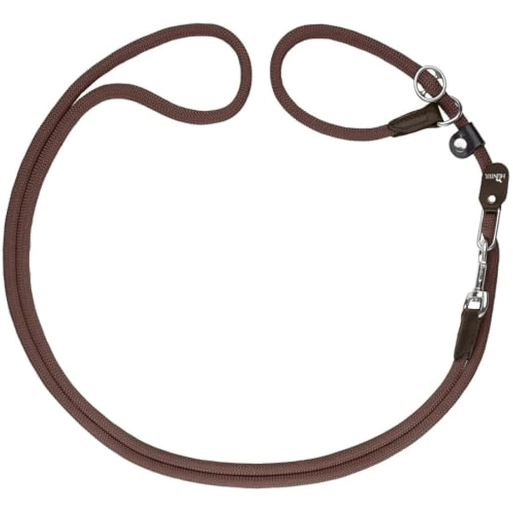 Hunter Freestyle Retriever Leash – 10mm Durable Brown Rope Dog Leash