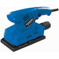 Silverline 135W Orbital Sheet Sander – DIY Woodworking Power Tool, Blue