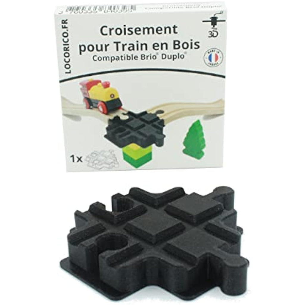 Locorico Brio Duplo Compatible Adapter – 3D Printed Train Crossing