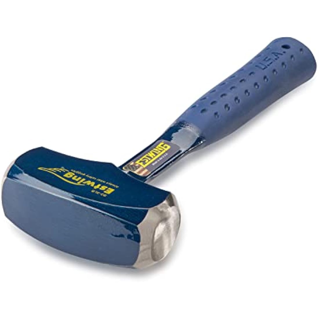 Estwing 3lb Club Hammer – Forged Steel with Blue Shock Reduction Grip