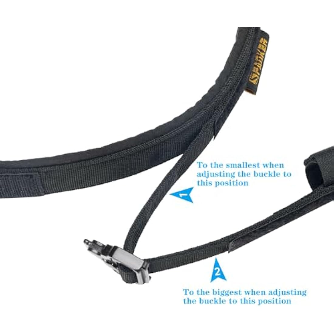 EXCELLENT ELITE SPANKER Tactical Dog Collar – Heavy Duty Nylon with Handle