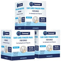 Canosept Dog Ear Cleaner Finger Wipes – 150 Pads for Wax Removal