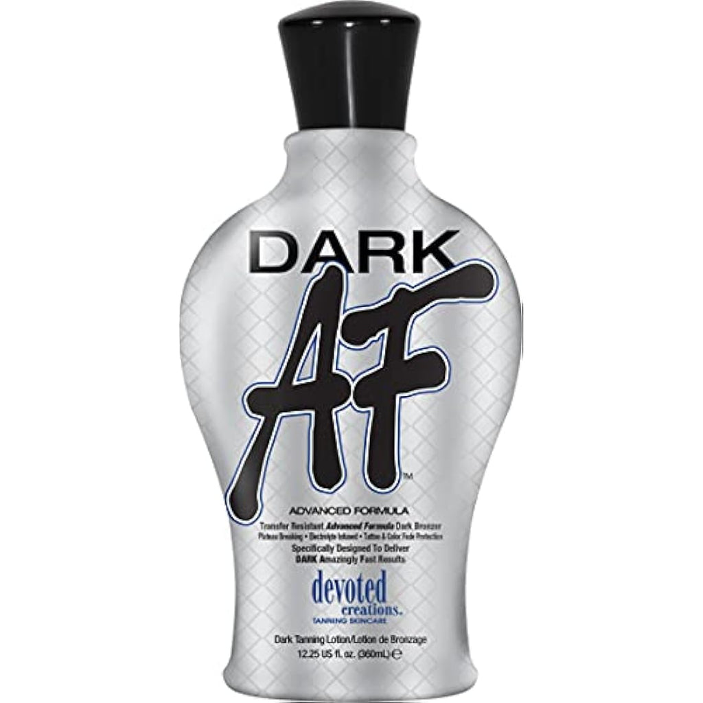Devoted Creations Dark AF Tanning Lotion - DHA Bronzer BB Creme 12.25oz