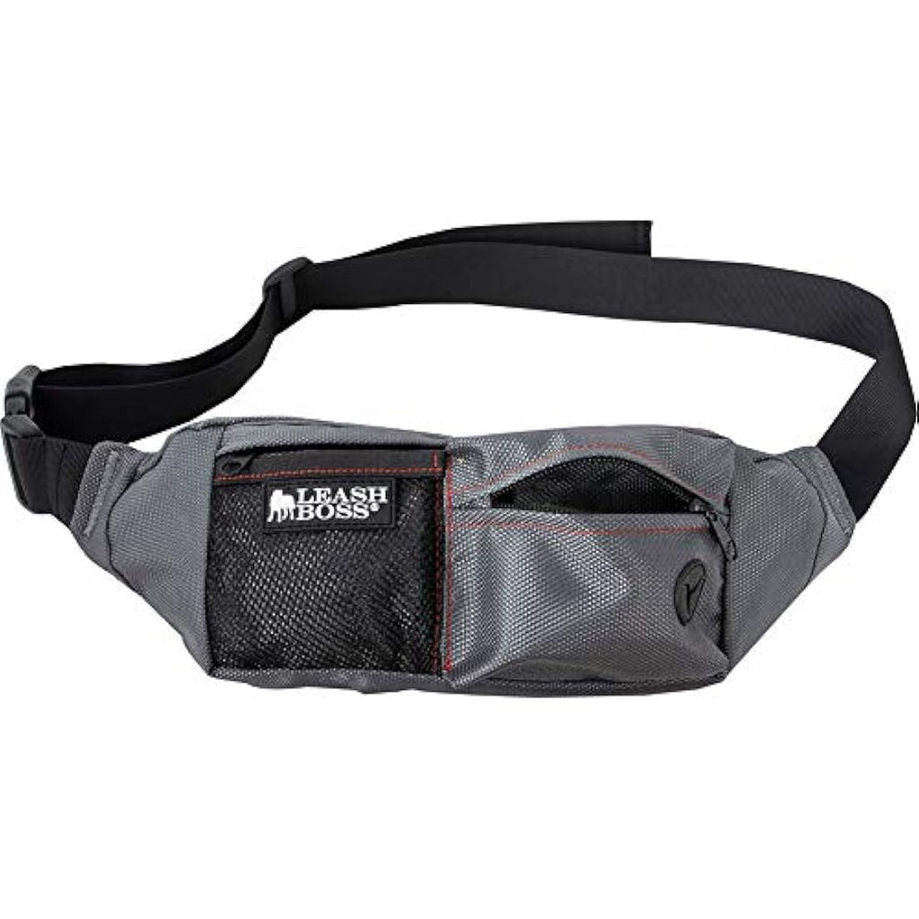 Jolof Store Dog Treat Pouch – Portable Training Fanny Pack, Grey, 3 Pack
