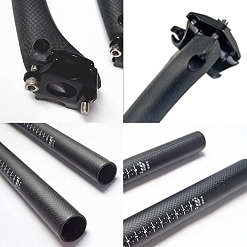 ROADNADO Carbon Fiber Bicycle Seatpost – Matte Adjustable MTB Road Bike