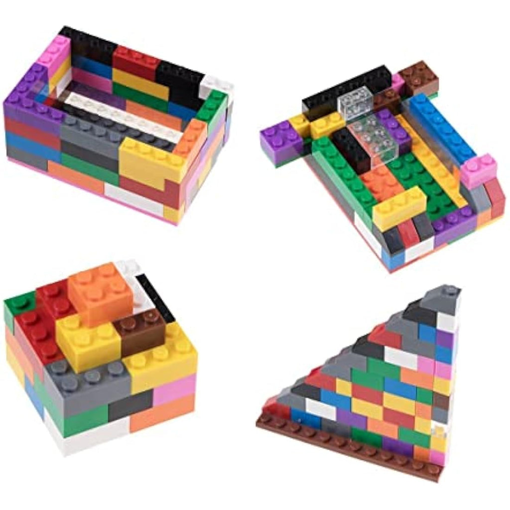 Strictly Briks Classic Building Bricks Starter Kit – 672 Pieces, Vibrant Colors