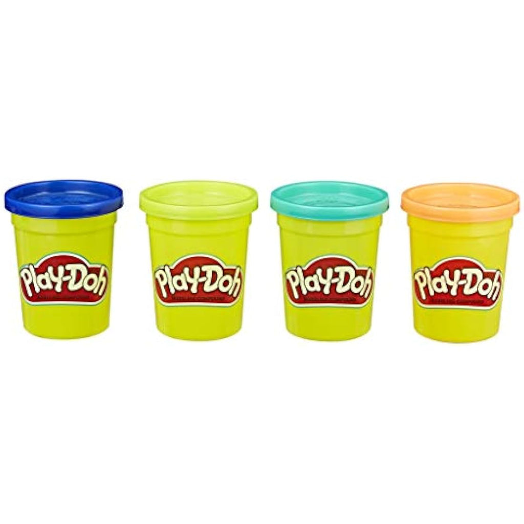 Play-Doh 4-Pack Wild Colours Modeling Compound - Non-Toxic Kids Art Toy