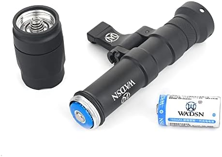SBGJMY M640C Tactical Flashlight | 800 Lumen LED Torch with Rail Mount