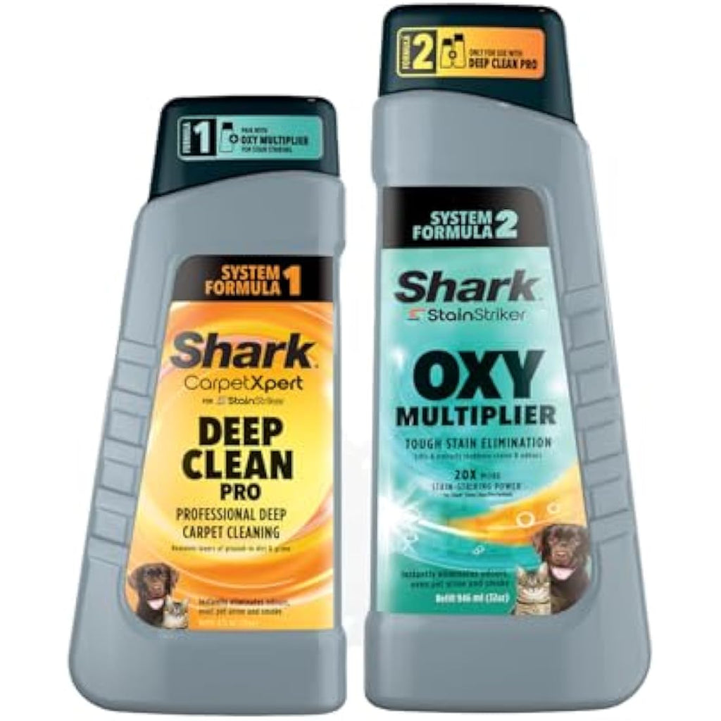 Shark StainStriker Carpet Extractor Solution Bundle - 1.42L Refill