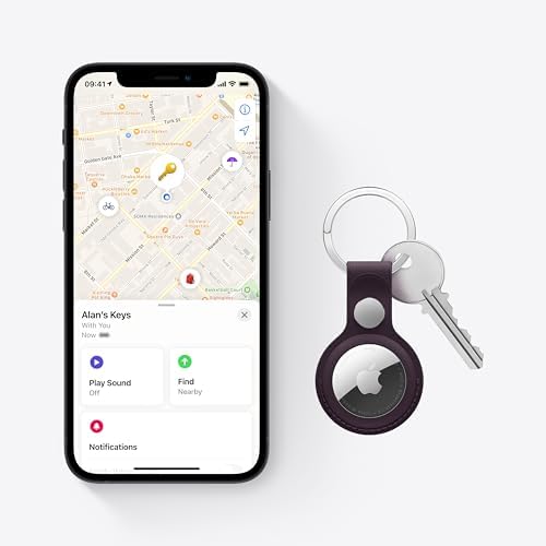 Apple AirTag Bluetooth Item Tracker – Water-Resistant GPS Locator