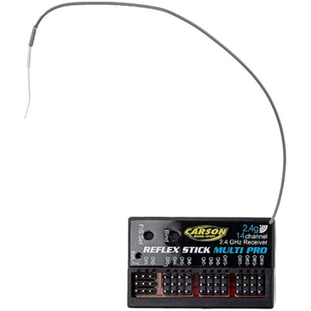 Carson Reflex Stick Multi Pro 14K 2.4 GHz RC Transmitter for Tamiya