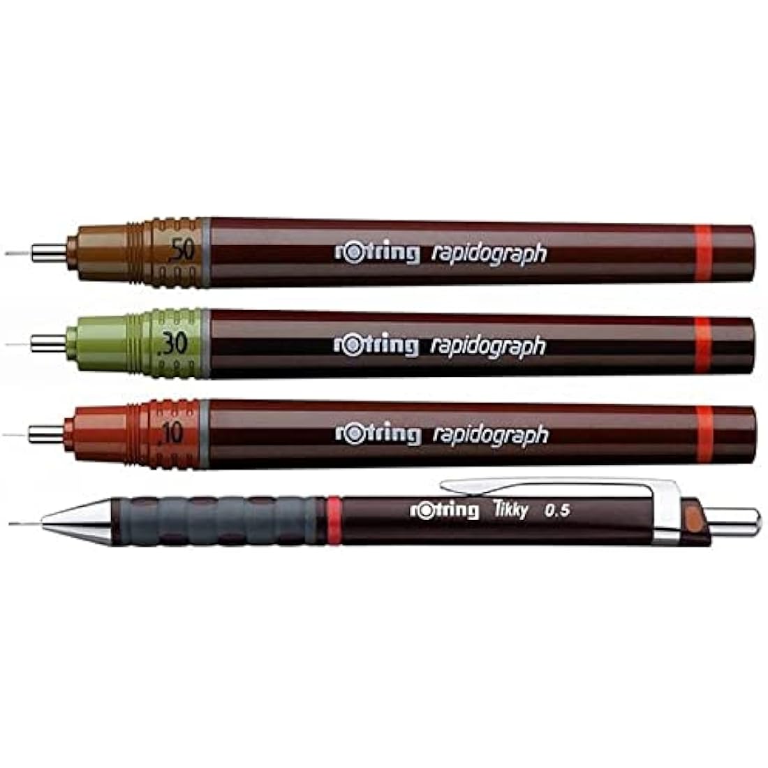 rOtring Isograph Technical Pen Master Set | 10-Piece Drafting Kit