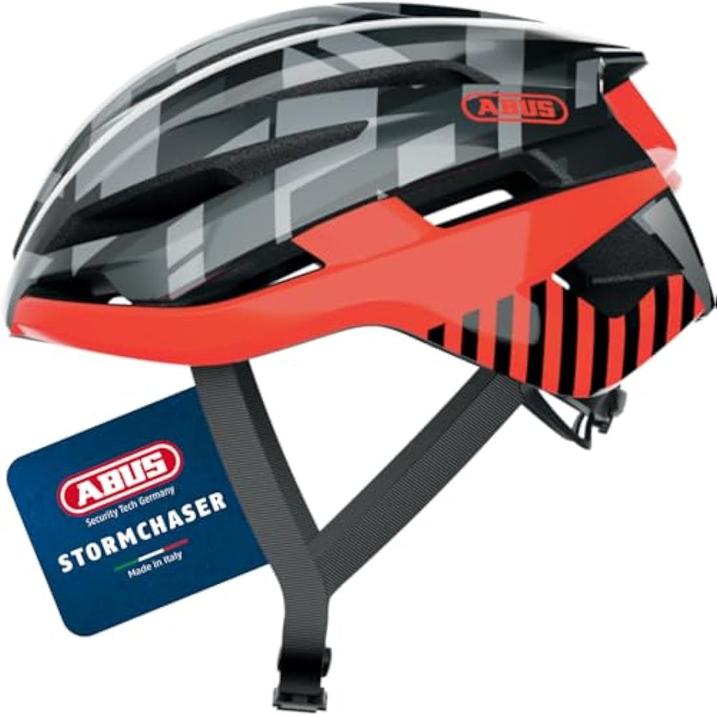 ABUS StormChaser Road Bike Helmet – Lightweight Vented Cycling Helmet