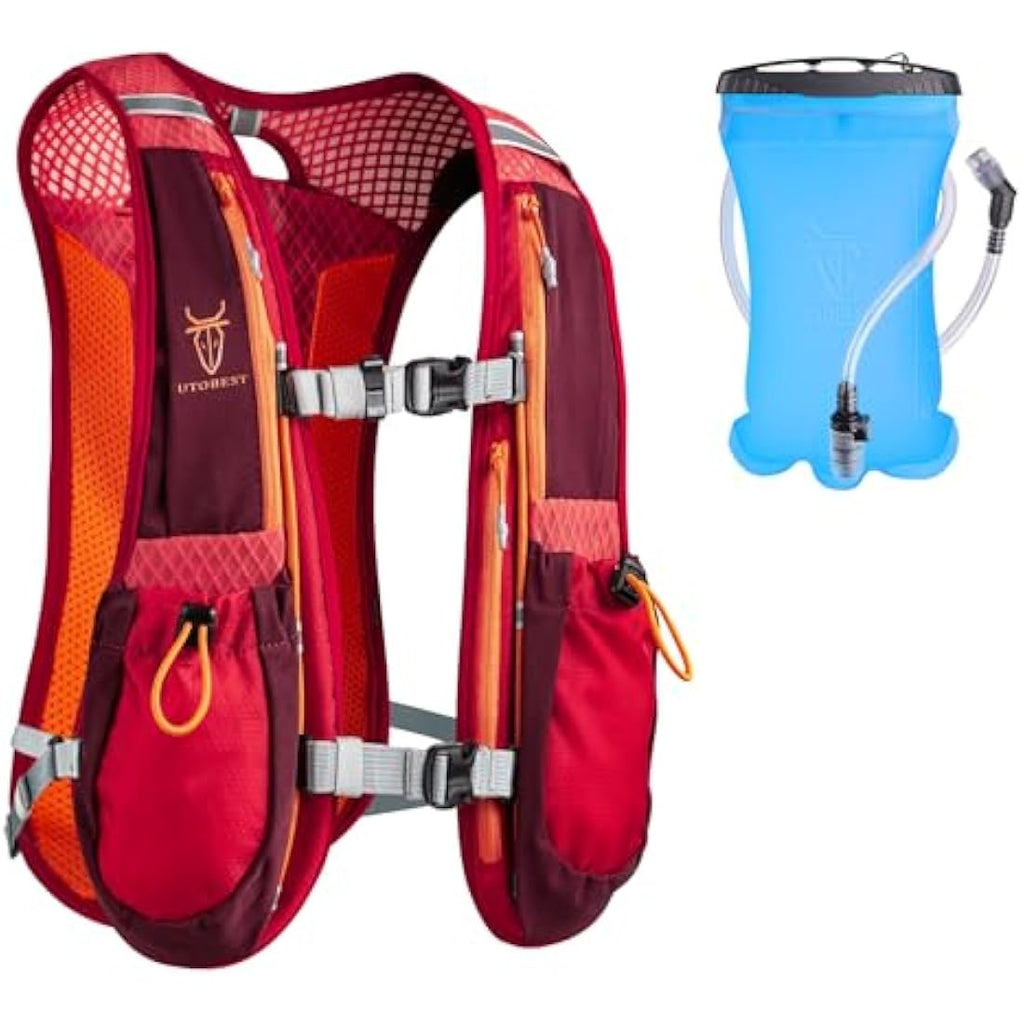 UTOBEST Running Vest – 5L Lightweight Hydration Pack with 1.5L Bladder