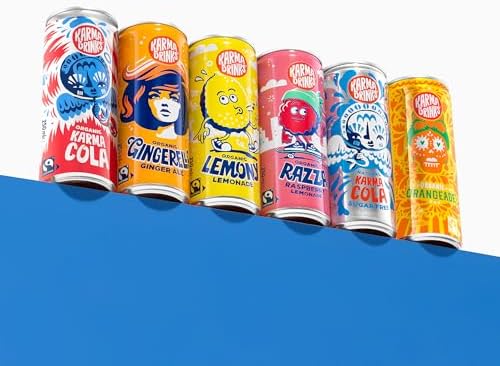 Karma Drinks Sugar Free Karma Cola – Natural Soft Drink (24 x 250ml)