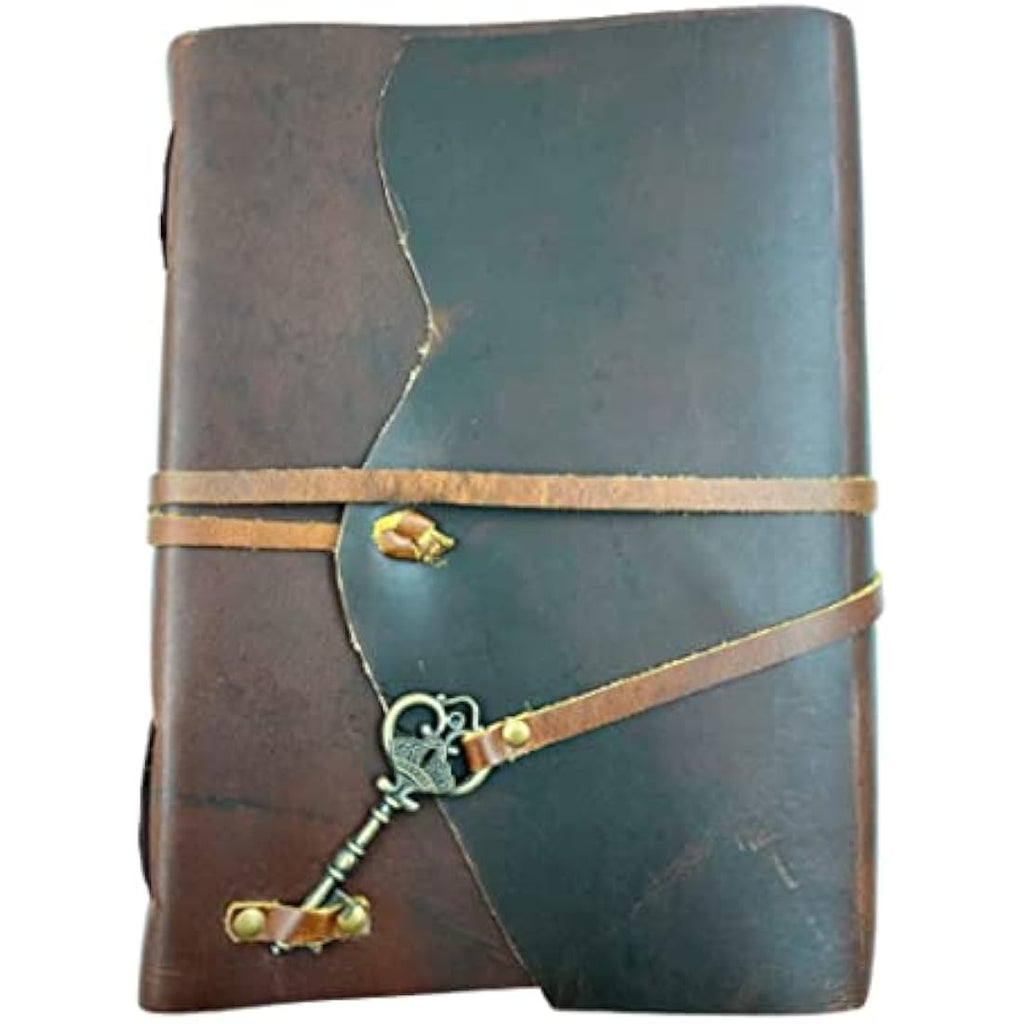 OVERDOSE Leather Journal - 1000 Page Handmade A4 Writing Notebook