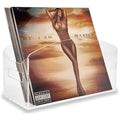 Meicloud Acrylic Vinyl Record Holder – Clear LP Storage Case with Handles