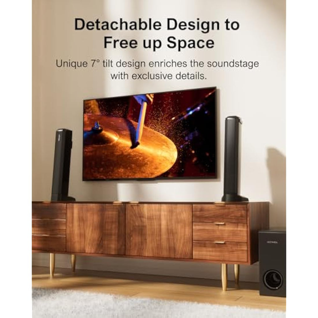 Ultimea Apollo S50 4.1ch Detachable Soundbar with Wired Subwoofer