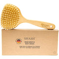 SHASH Goat Hair Face Brush – Gentle Exfoliating Beech Wood Cleanser