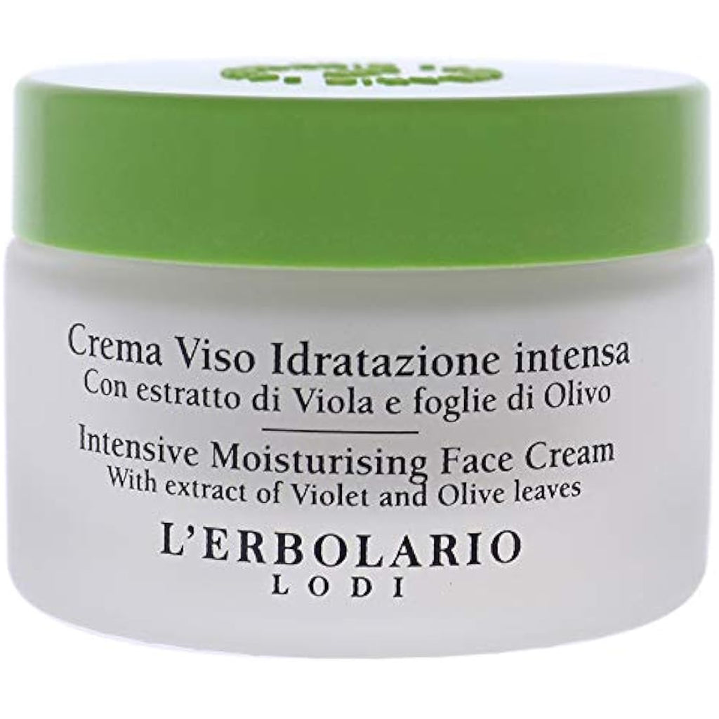 L'Erbolario Intensive Moisturising Face Cream with Olive Leaf – 1.6 oz