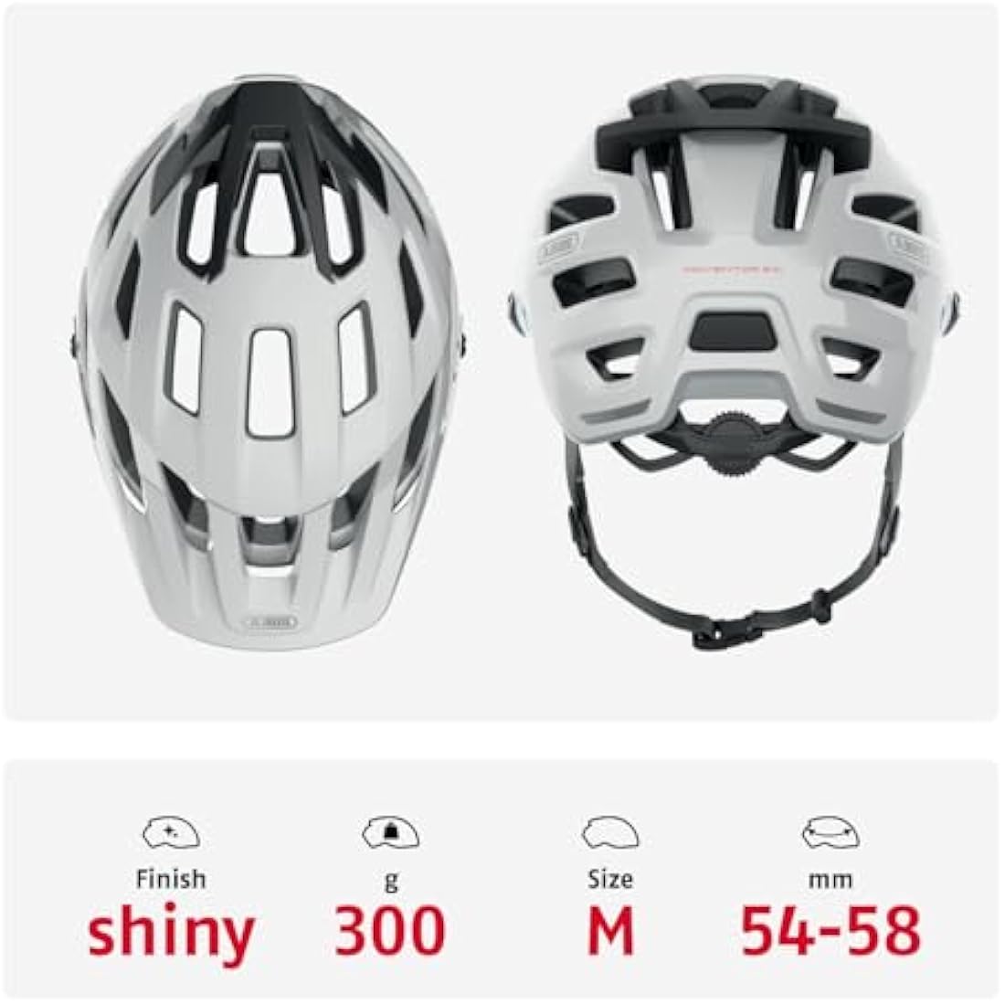 ABUS Moventor 2.0 MTB Helmet – All-Mountain Off-Road Bike Helmet