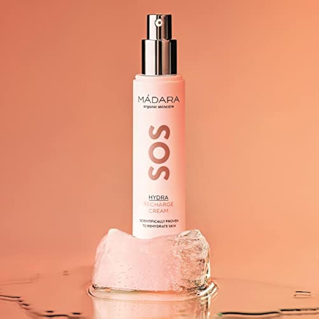 MÁDARA SOS Hydra Recharge Cream – Organic Face Moisturiser for Dry Skin