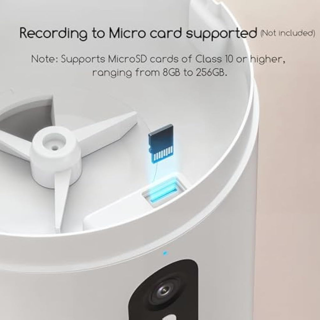Faroro Automatic Cat Feeder with 3MP HD Camera | 5G WiFi Smart Pet Feeder