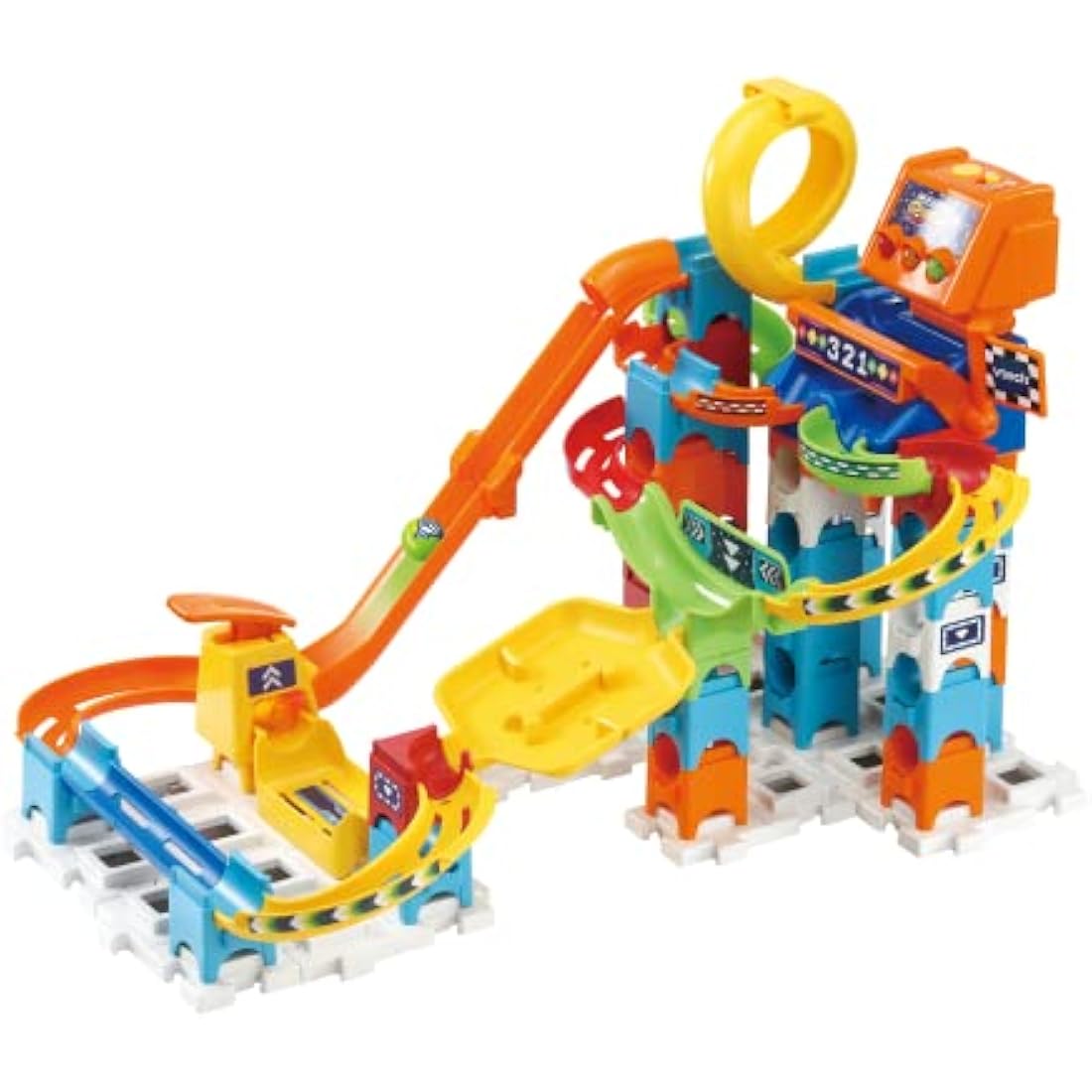 VTech Marble Rush Speedway - 70 Piece Electronic Marble Run Toy Set