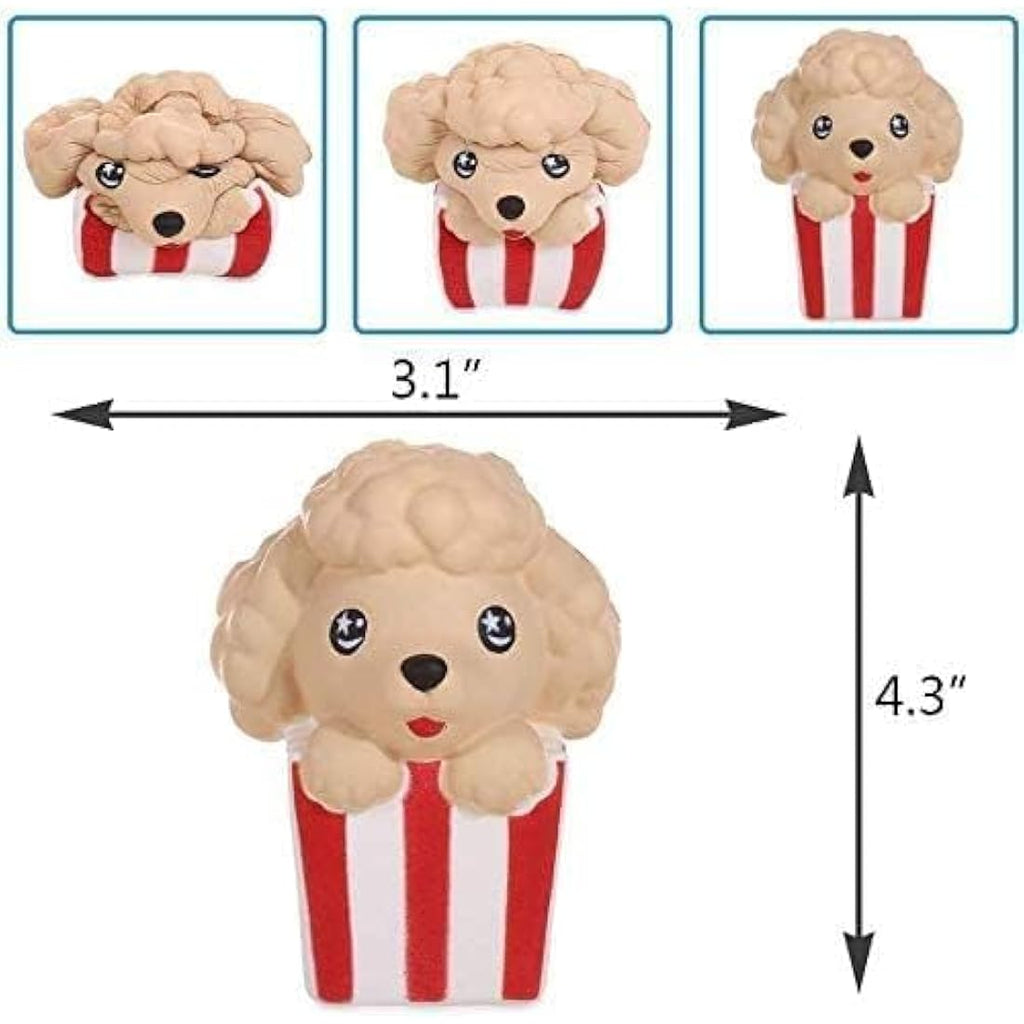 Anboor 3 Pcs Dog & Cat Squishies – Scented Slow Rising Stress Relief Toys