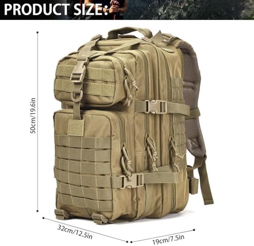 aiGear 45L Military Tactical Backpack | Molle System Hiking Rucksack