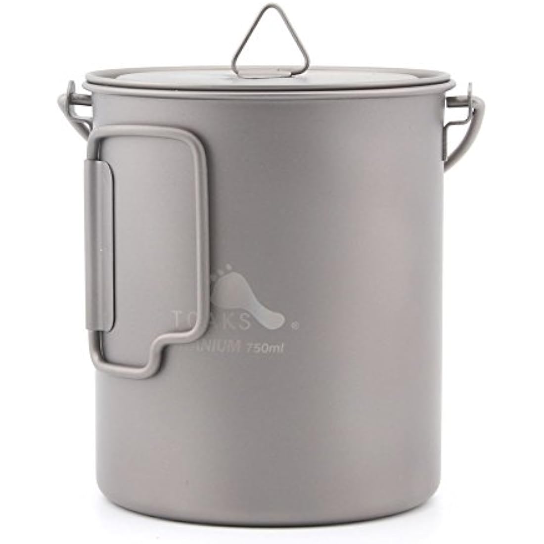 TOAKS Titanium 750ml Camping Pot with Lid – Ultralight Outdoor Cookware