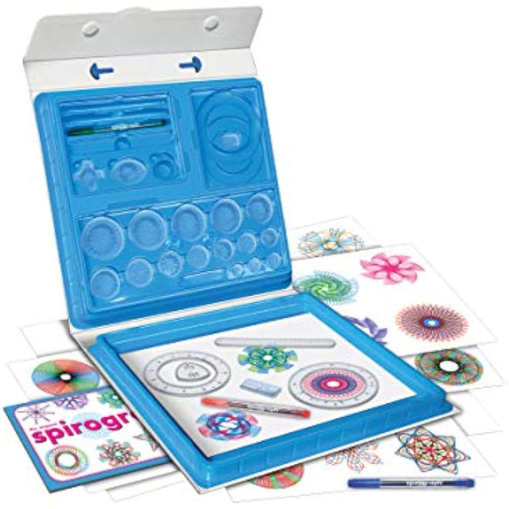 Spirograph Deluxe Set – 45-Piece Drawing Kit with Storage Case