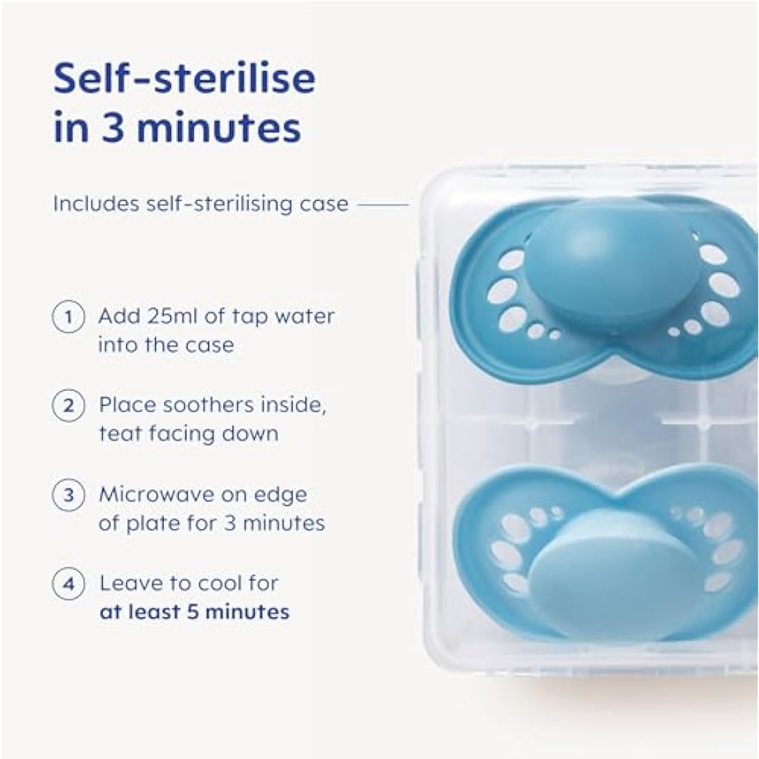 MAM Original Soothers | 18-36 Months | SkinSoft Silicone Dummy | 2 Pack