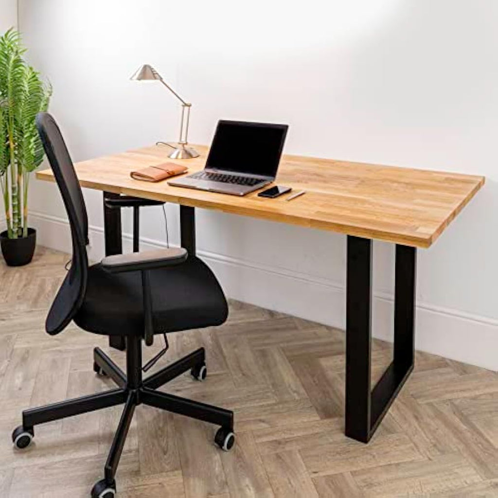 Jolof Store Solid Oak Office Desk Top | 1500x800mm Wooden Tabletop