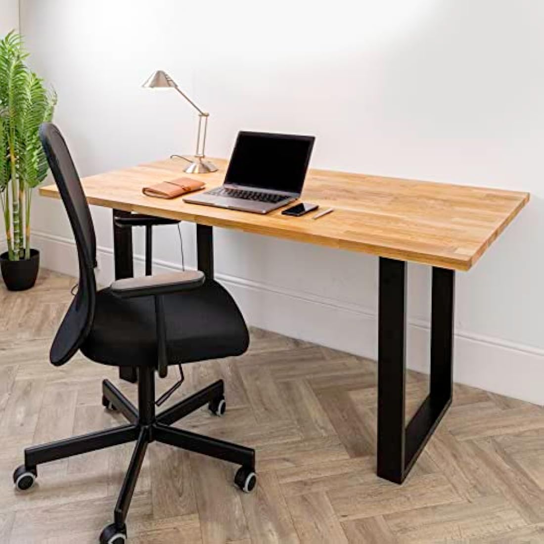 Jolof Store Solid Oak Office Desk Top | 1500x800mm Wooden Tabletop