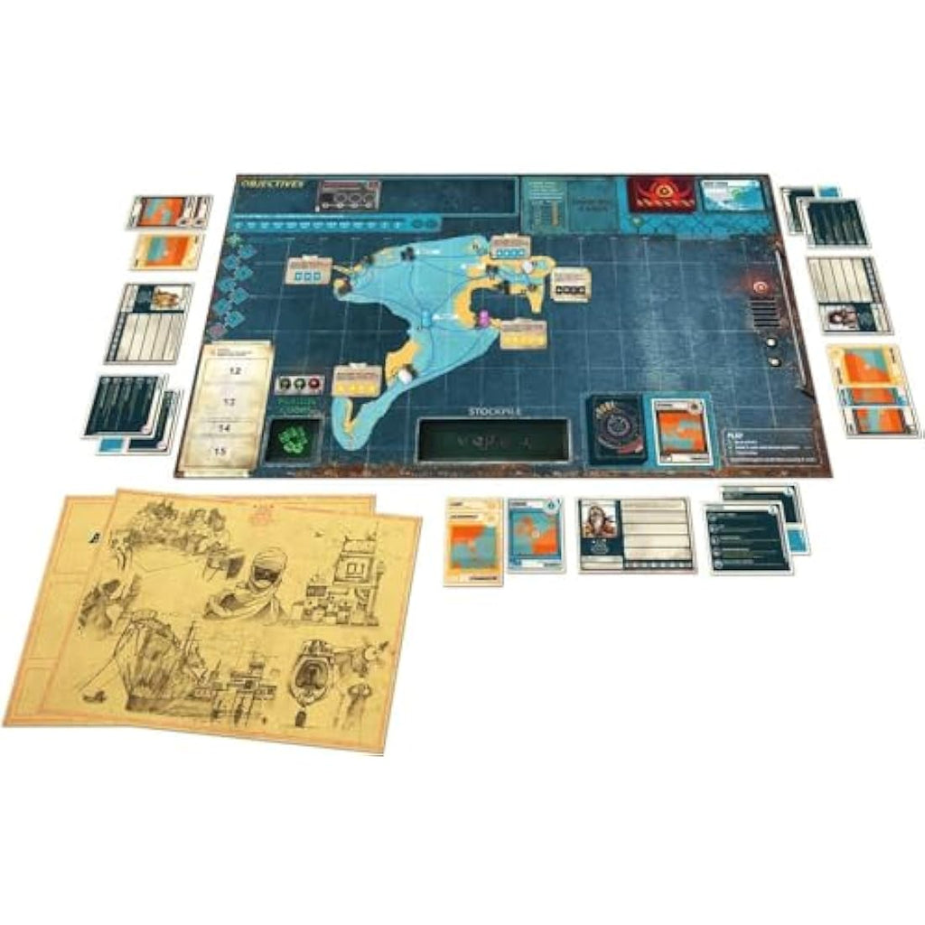 Asmodee Pandemic Legacy Season 2 Strategy Board Game - Yellow Box (Italian)
