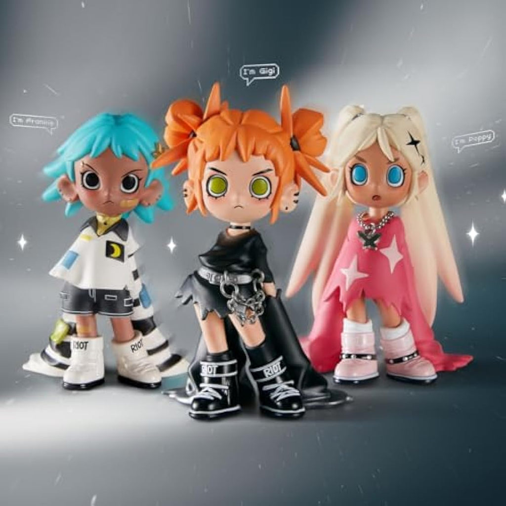 Pop Mart Lil Peach Riot: Loading! Series Figures - Collectible Art Toy Set