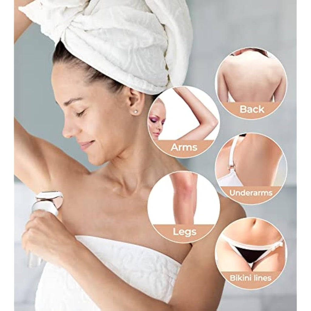 PRITECH Electric Shaver for Women – Cordless Wet & Dry Lady Razor