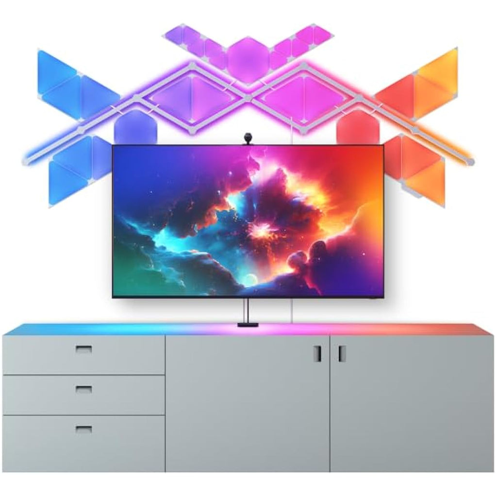 Nanoleaf 4D TV Screen Mirror Kit – Smart RGB LED Lightstrip & Camera
