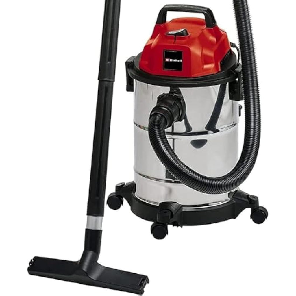Einhell TC-VC 1820 S Wet and Dry Vacuum Cleaner | 20L Stainless Steel