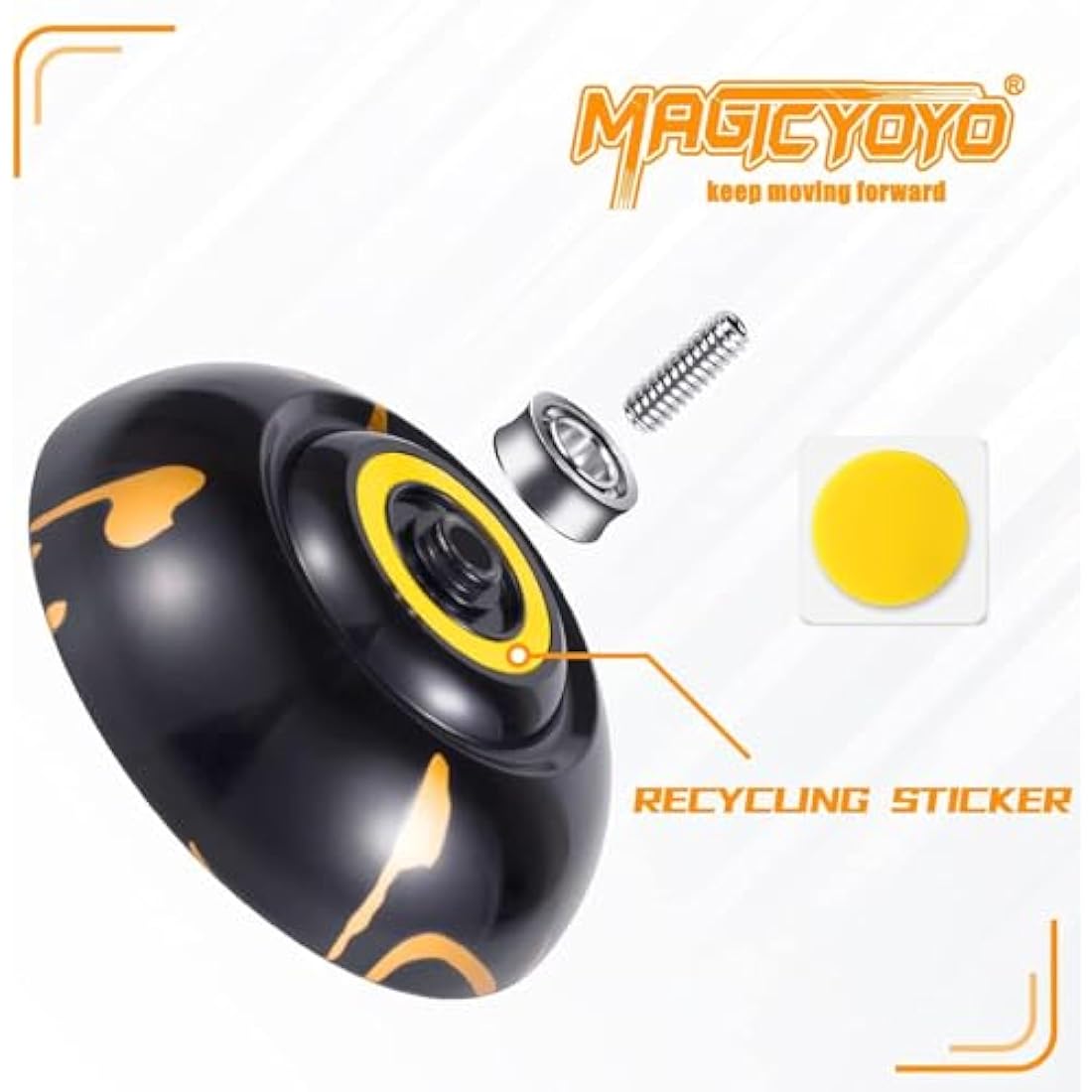 YOSTAR Yoyo Bearing Kit | Responsive & Unresponsive Parts with Remover