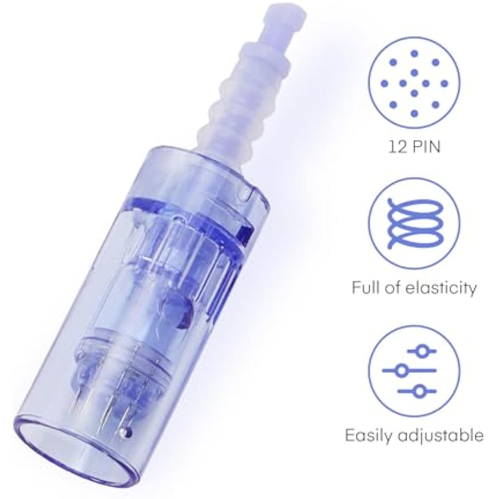 12-Pin Microneedling Cartridges for Ultima A6 - 20 Pack